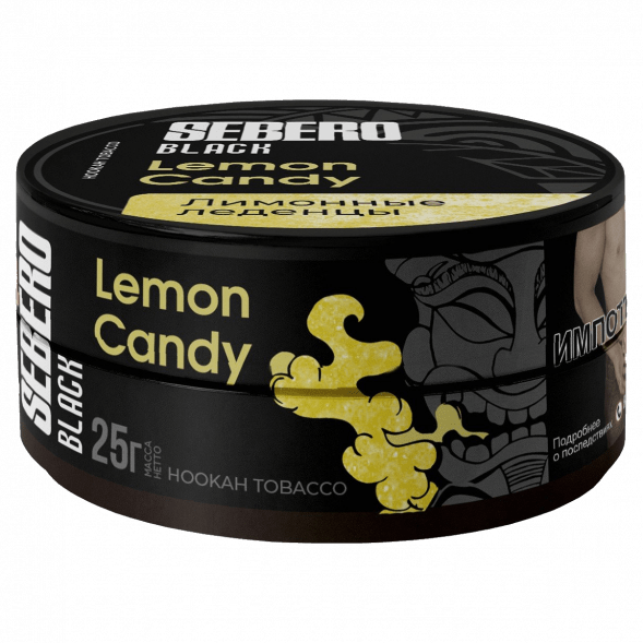 Табак Sebero Black - Lemon Candy (Лимонные Леденцы, 25 грамм) купить в Тюмени