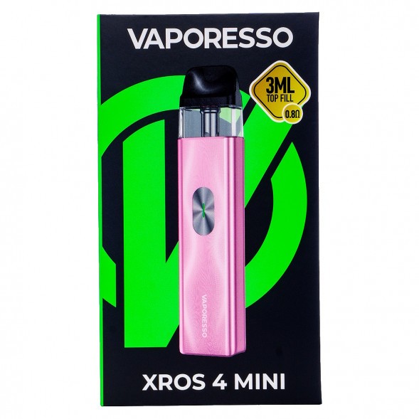 Электронная сигарета Vaporesso XROS 4 Mini - Ice Pink (Розовый Лёд) купить в Тюмени