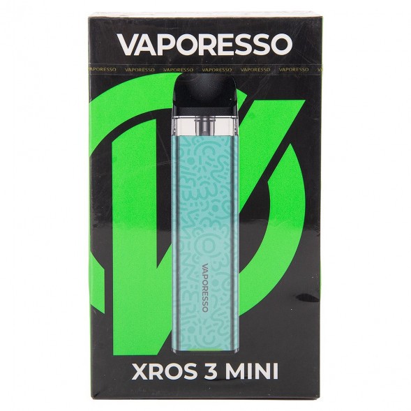 Электронная сигарета Vaporesso XROS 3 Mini - Aqua Green купить в Тюмени