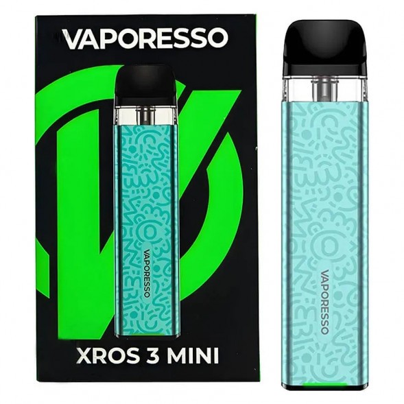 Электронная сигарета Vaporesso XROS 3 Mini - Aqua Green купить в Тюмени