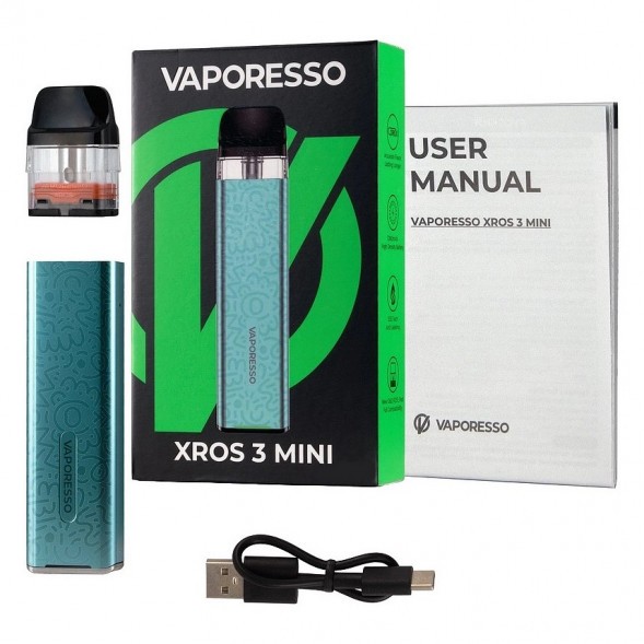 Электронная сигарета Vaporesso XROS 3 Mini - Aqua Green купить в Тюмени