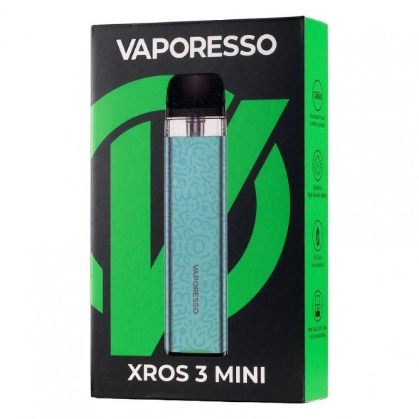 Электронная сигарета Vaporesso XROS 3 Mini - Aqua Green купить в Тюмени