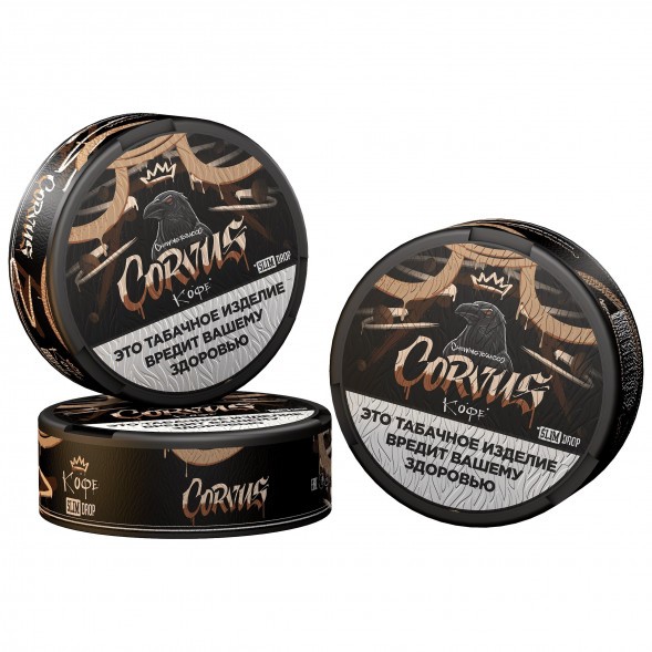 Табак жевательный CORVUS - Coffee Drop SLIM (13 грамм) купить в Тюмени