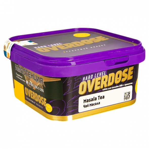 Табак Overdose - Masala Tea (Чай Масала, 200 грамм) купить в Тюмени