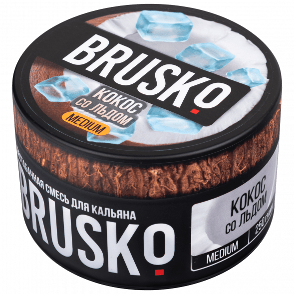 Смесь Brusko Medium - Кокос со Льдом (250 грамм) купить в Тюмени