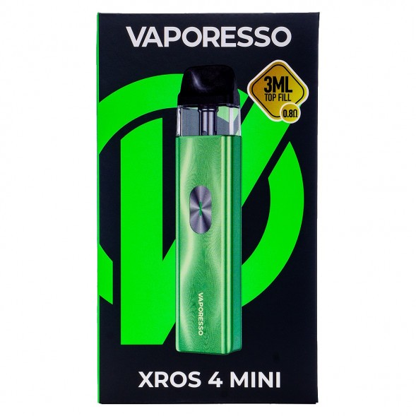 Электронная сигарета Vaporesso XROS 4 Mini - Ice Green (Зелёный Лёд) купить в Тюмени