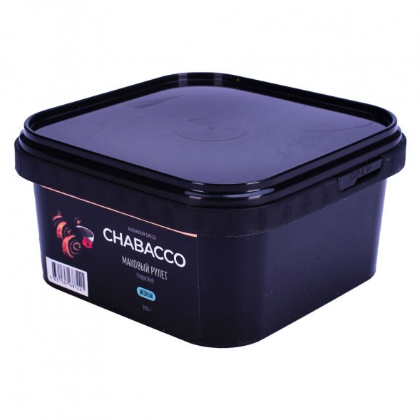 Смесь Chabacco MEDIUM - Poppy Roll (Маковый Рулет, 200 грамм) купить в Тюмени