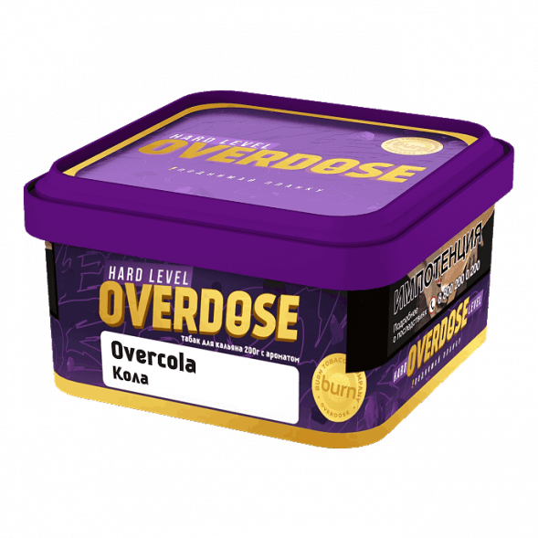 Табак Overdose - Overcola (Кола, 200 грамм) купить в Тюмени