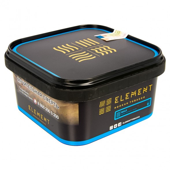 Табак Element Вода - Maui (Ананас и Папайя, 200 грамм) купить в Тюмени
