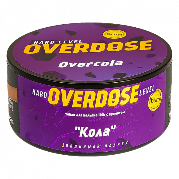 Табак Overdose - Overcola (Кола, 100 грамм) купить в Тюмени