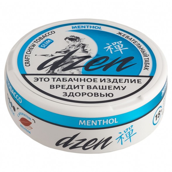Табак жевательный DZEN - Menthol Slim (Ментол Слим) купить в Тюмени
