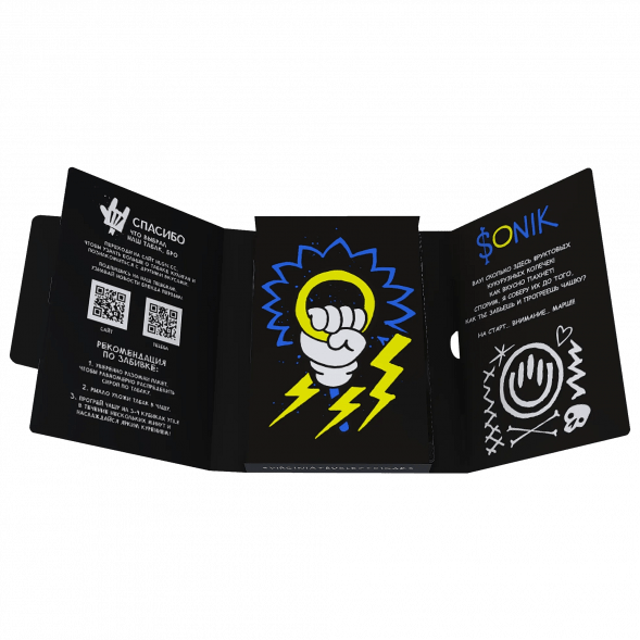 Табак Хулиган - Sonik (Фруктовые Кукурузные Колечки, 25 грамм) купить в Тюмени