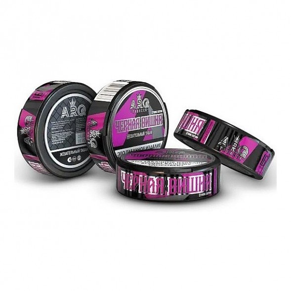 Табак жевательный ARQ Tobacco - Чёрная Вишня (10 грамм) купить в Тюмени