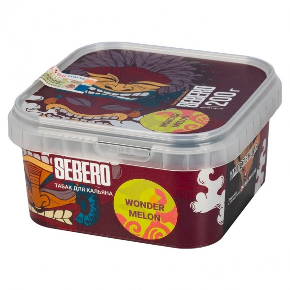 Табак Sebero - Wonder Melon (Арбуз и Дыня, 200 грамм) купить в Тюмени