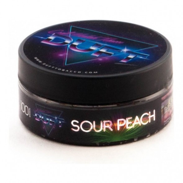Табак Duft - Sour Peach (Кислый Персик, 80 грамм) купить в Тюмени