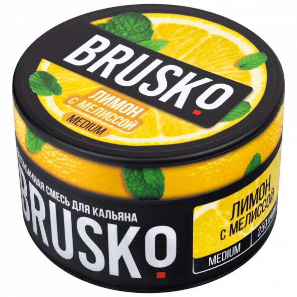 Смесь Brusko Medium - Лимон с Мелиссой (250 грамм) купить в Тюмени