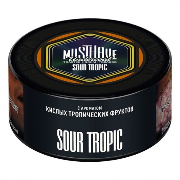 Табак Must Have - Sour Tropic (Кислые Тропические Фрукты, 25 грамм) купить в Тюмени