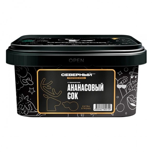 Табак Северный Professional - Ананасовый Сок (200 грамм) купить в Тюмени