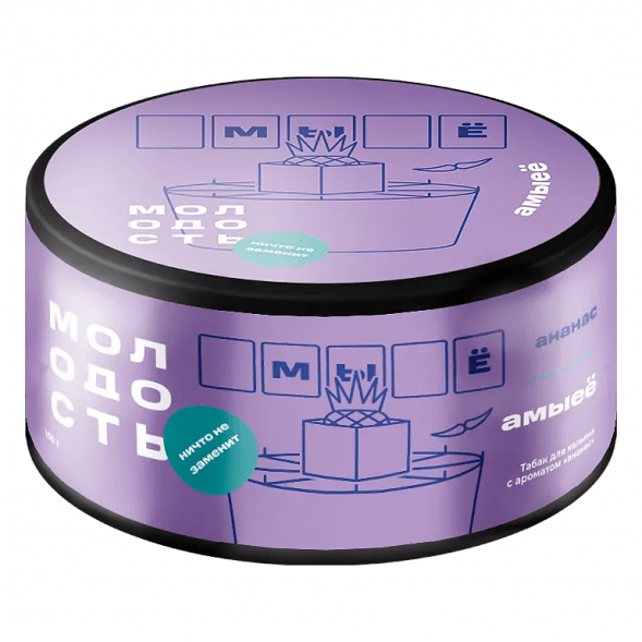 Табак Молодость - Амыеё (Ананас, 100 грамм) купить в Тюмени