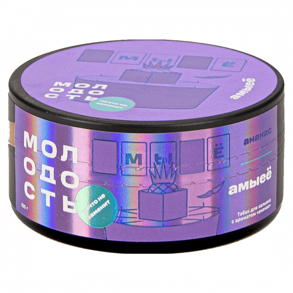Табак Молодость - Амыеё (Ананас, 100 грамм) купить в Тюмени
