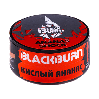 Табак BlackBurn - Ananas Shock (Кислый Ананас, 25 грамм) купить в Тюмени
