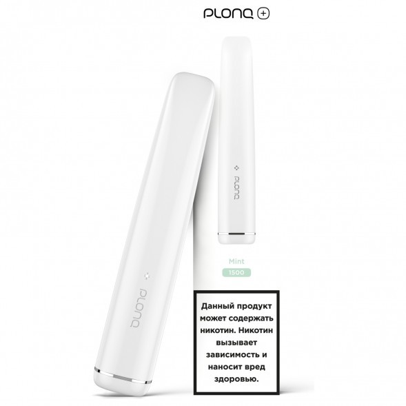 PLONQ PLUS - Мята (1500 затяжек) купить в Тюмени