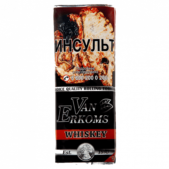 Табак сигаретный Van Erkoms - Whiskey (40 грамм) купить в Тюмени
