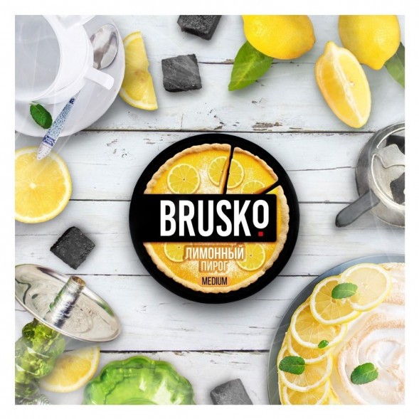 Смесь Brusko Medium - Лимонный Пирог (250 грамм) купить в Тюмени