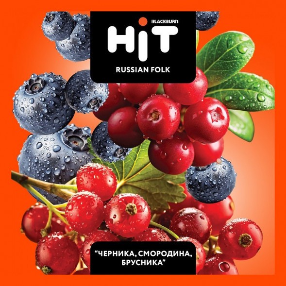 Табак BlackBurn HiT - Russian Folk (Черника, Смородина, Брусника, 30 грамм) купить в Тюмени