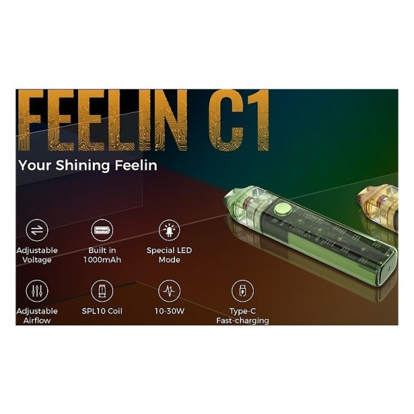 Электронная сигарета Brusko - Feelin C1 (Белый) купить в Тюмени