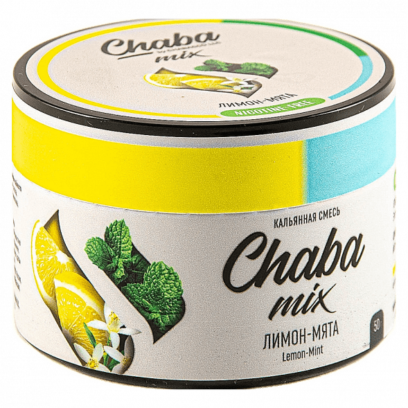 Смесь Chaba Mix - Lemon-Mint (Лимон и Мята, 50 грамм) купить в Тюмени