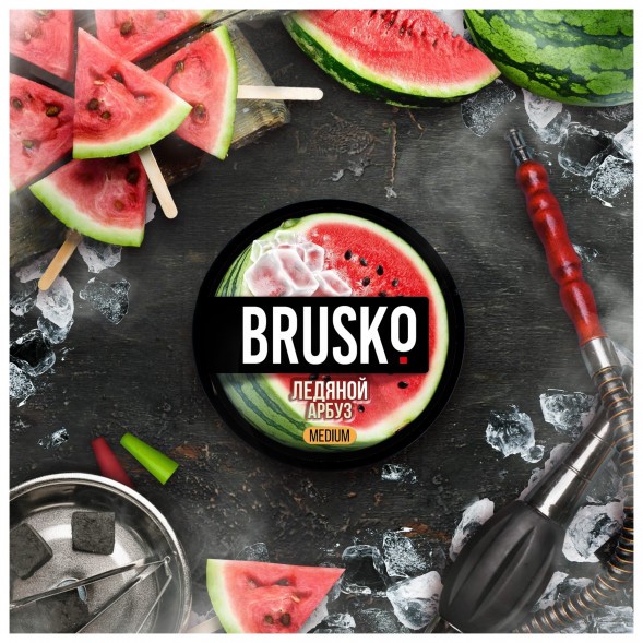 Смесь Brusko Medium - Ледяной Арбуз (50 грамм) купить в Тюмени
