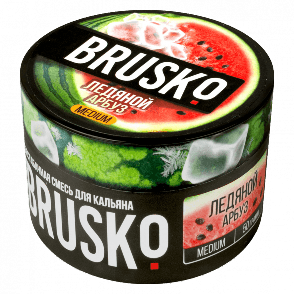 Смесь Brusko Medium - Ледяной Арбуз (50 грамм) купить в Тюмени