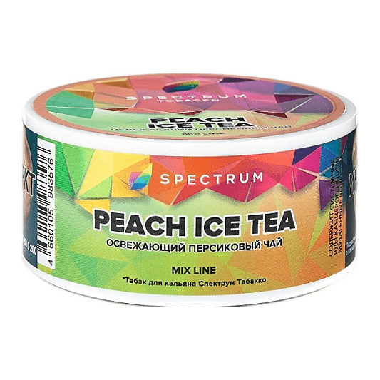 Табак Spectrum Mix Line - Peach Ice Tea (Освежающий Персиковый Чай, 25 грамм) купить в Тюмени