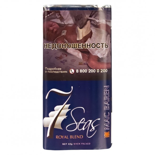 Табак трубочный Mac Baren - 7 Seas Royal Blend (40 грамм) купить в Тюмени