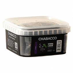 Смесь Chabacco MEDIUM - Blueberry Mint (Черника с Мятой, 200 грамм)