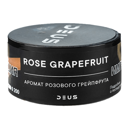Табак Deus - Rose Grapefruit (Розовый Грейпфрут, 100 грамм) купить в Тюмени