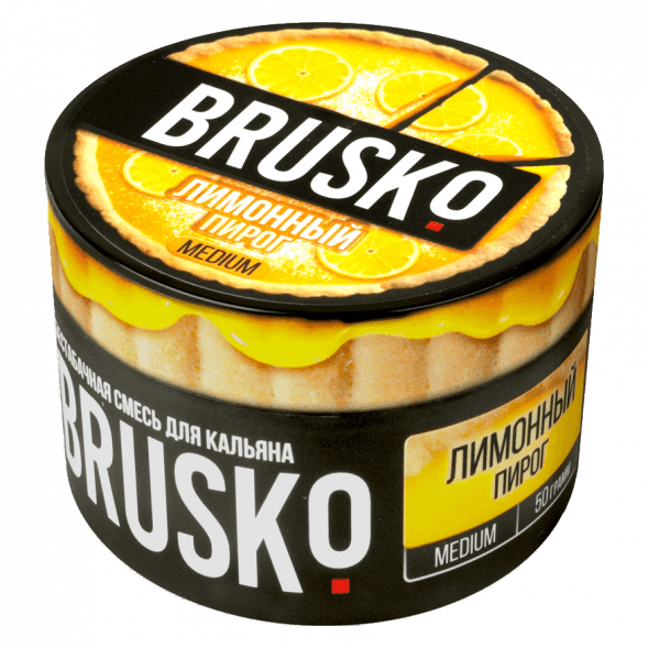 Смесь Brusko Medium - Лимонный Пирог (50 грамм) купить в Тюмени