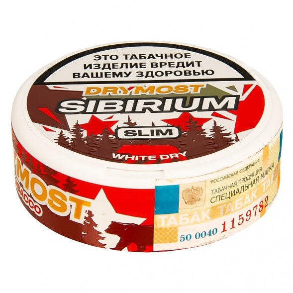 Табак жевательный DryMost - Sibirium Slim (12 грамм) купить в Тюмени
