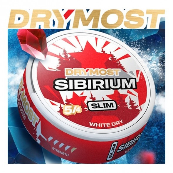 Табак жевательный DryMost - Sibirium Slim (12 грамм) купить в Тюмени