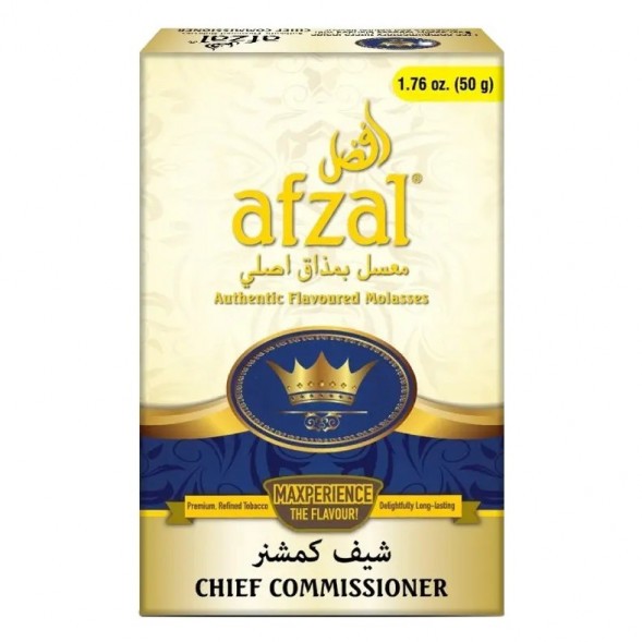 Табак Afzal - Chief Commissioner (Чиф Комиссионер, 40 грамм) купить в Тюмени