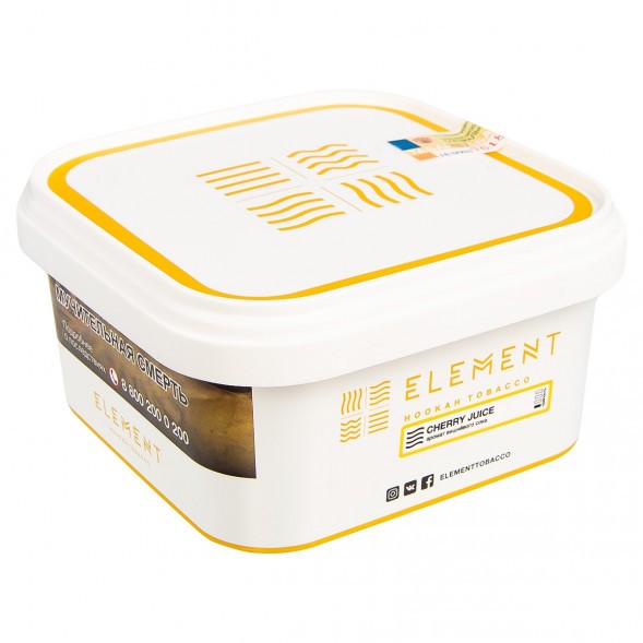 Табак Element Воздух - Cherry Juice (Вишневый Сок, 200 грамм) купить в Тюмени