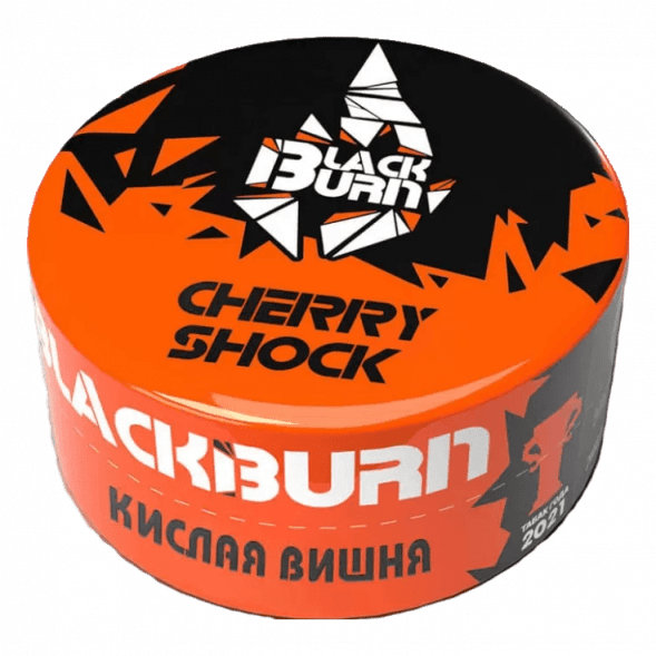 Табак BlackBurn - Cherry Shock (Кислая Вишня, 25 грамм) купить в Тюмени