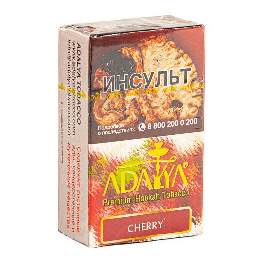 Табак Adalya - Cherry (Вишня, 20 грамм, Акциз) купить в Тюмени