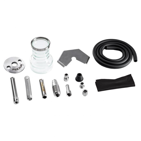 Кальян Pizduk PRO - Black-Bag (Прозрачная Колба) купить в Тюмени