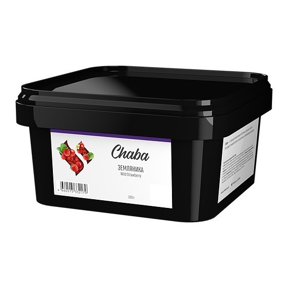 Смесь Chaba - Wild Strawberry (Земляника, 200 грамм, Без никотина) купить в Тюмени