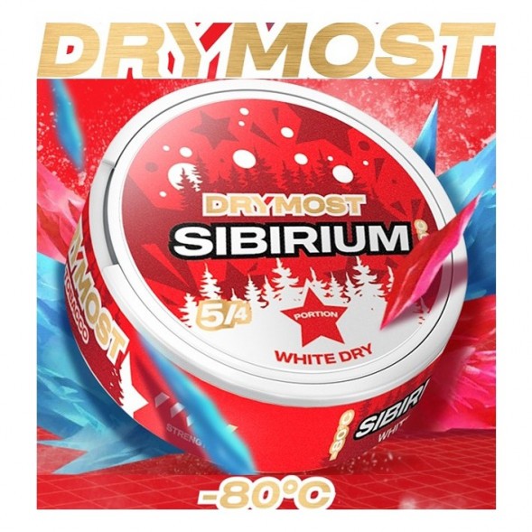 Табак жевательный DryMost - Sibirium -80 (12 грамм) купить в Тюмени