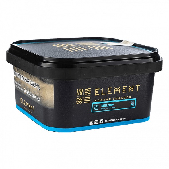 Табак Element Вода - Melony (Мелони, 200 грамм) купить в Тюмени