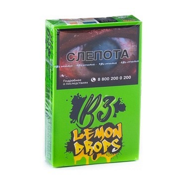 Табак B3 - Lemon Drops (Лимонные Леденцы, 50 грамм) купить в Тюмени