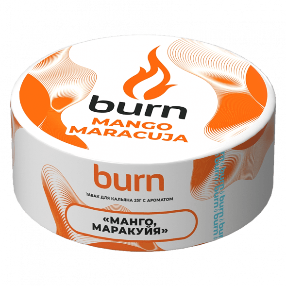 Табак Burn - Mango-Maracuja (Манго и Маракуйя, 25 грамм) купить в Тюмени